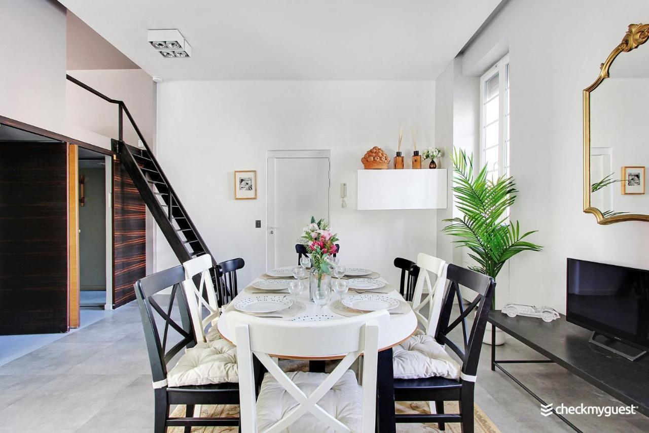 Superbe Loft 2Br - Buttes Chaumont Daire Paris Dış mekan fotoğraf
