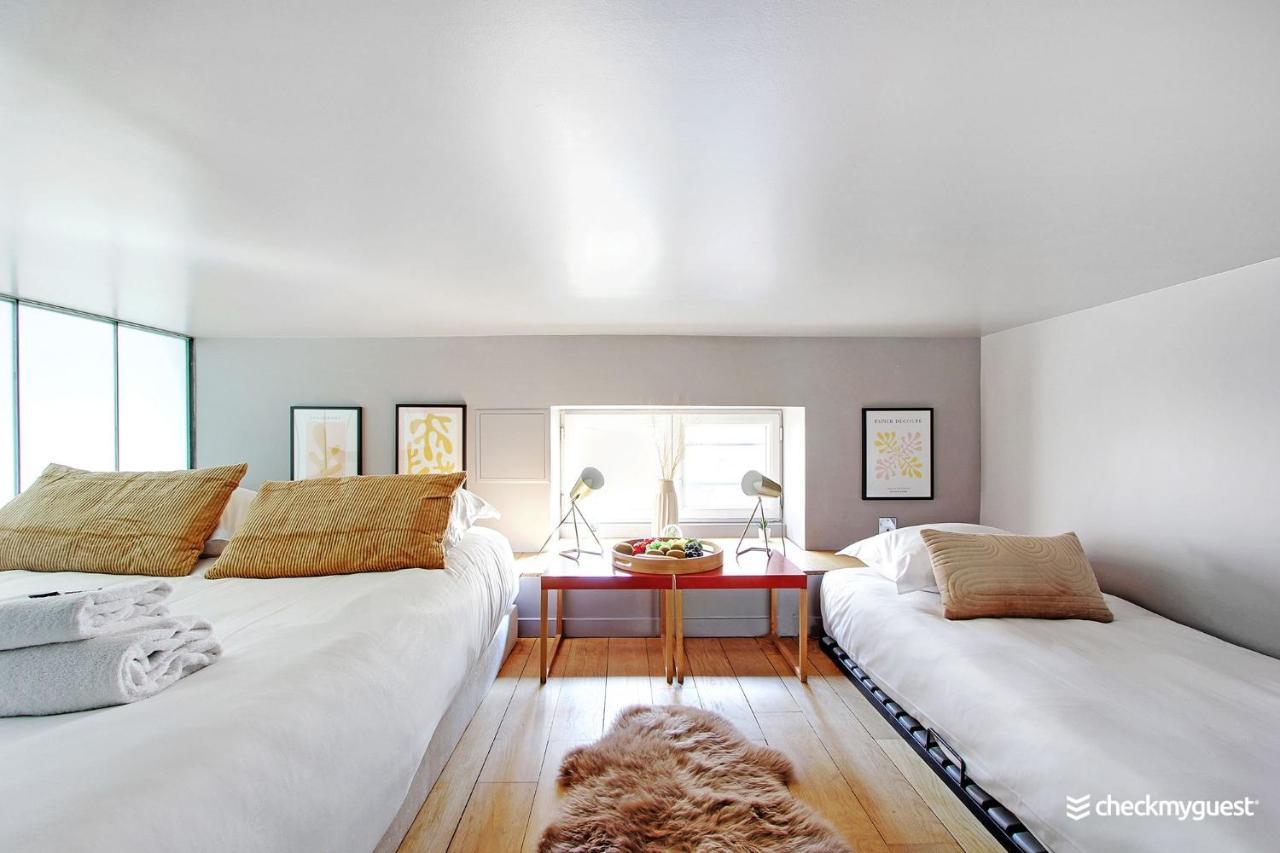 Superbe Loft 2Br - Buttes Chaumont Daire Paris Dış mekan fotoğraf